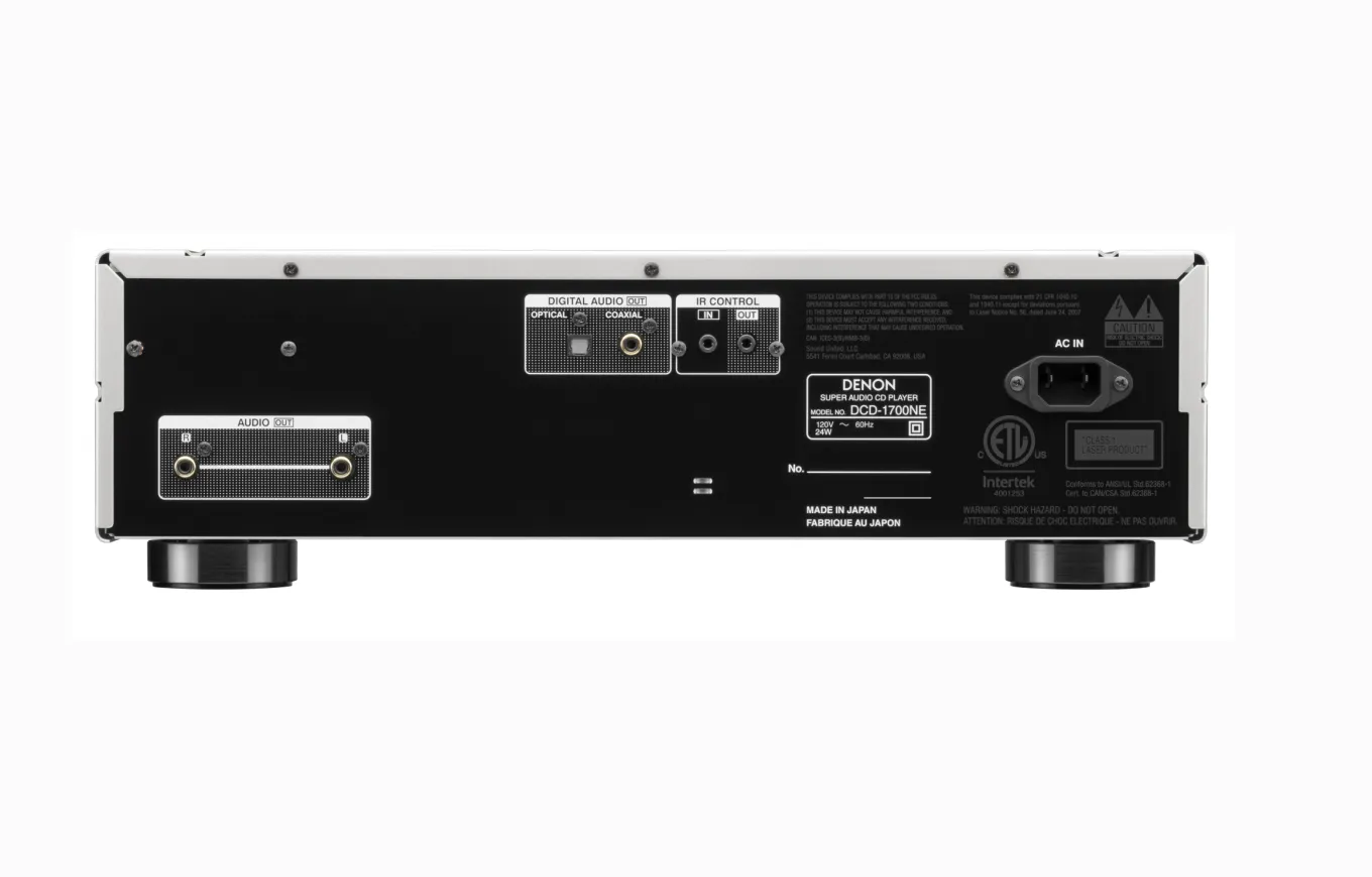 Denon DCD-1700NE Zilver