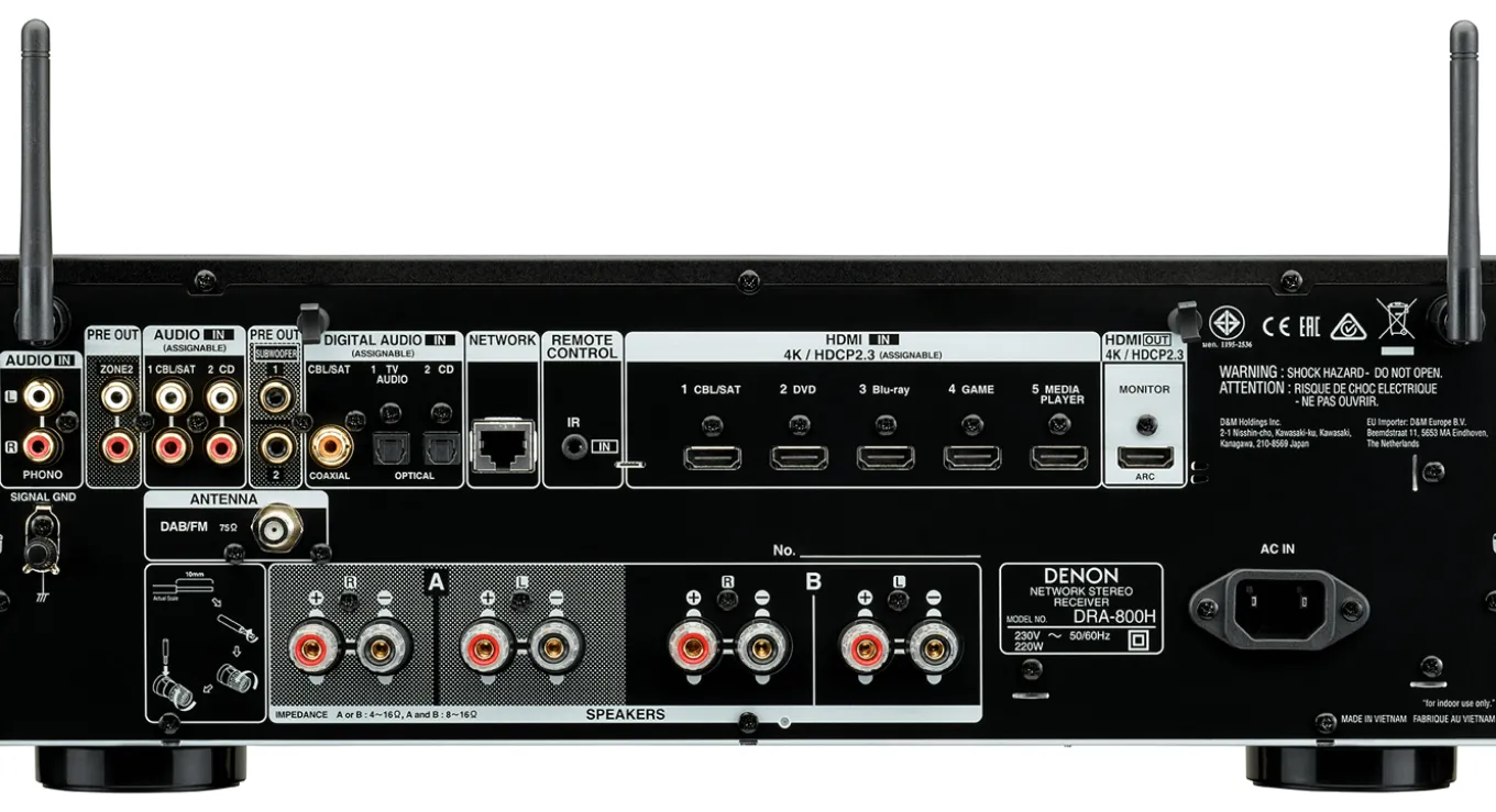 Denon DRA-800H Zwart