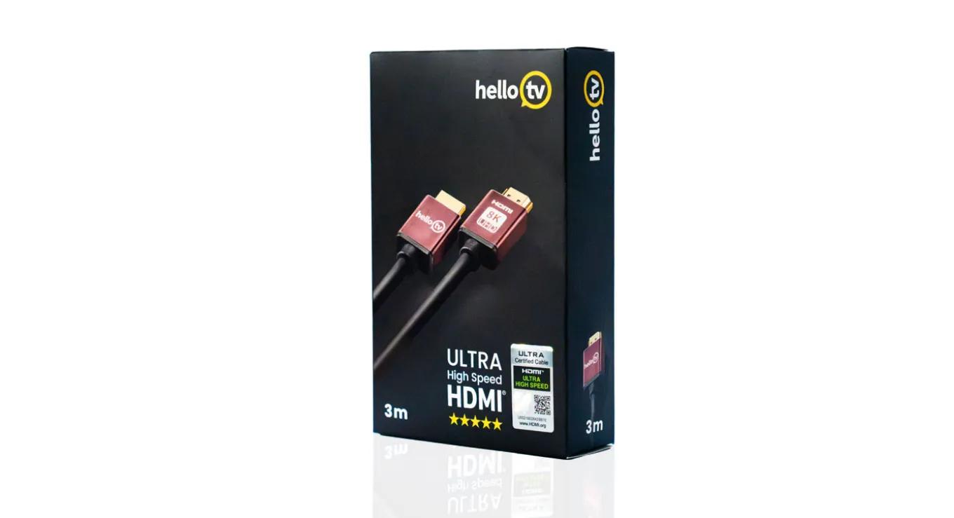 HelloTV HDMI Kabel 2.1 4K / 8K 3 Meter