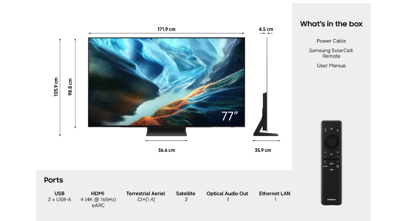 Samsung 77S93H - 77" OLED (2026)
