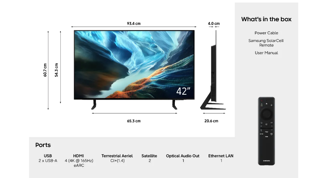 Samsung 42S93H - 42" OLED (2026)