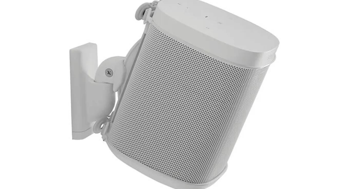 Sanus Muurbeugel voor Sonos One, Play:1 & Play:3 Wit Duopack (WSWM22-W2)