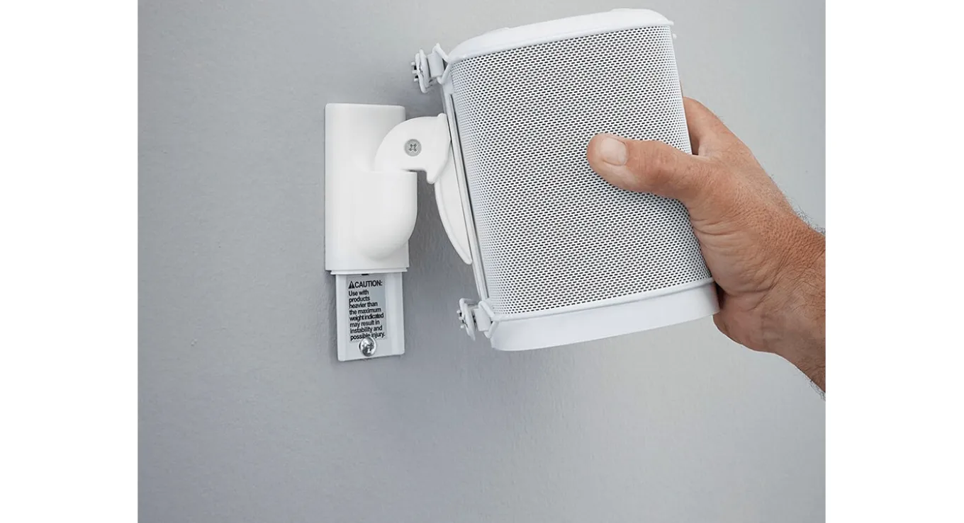 Sanus Muurbeugel voor Sonos One, Play:1 & Play:3 Wit Duopack (WSWM22-W2)