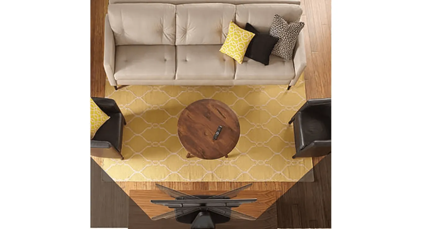 Sanus Swivel tv-standaard voor Playbase Zwart (WSTV1-B2)
