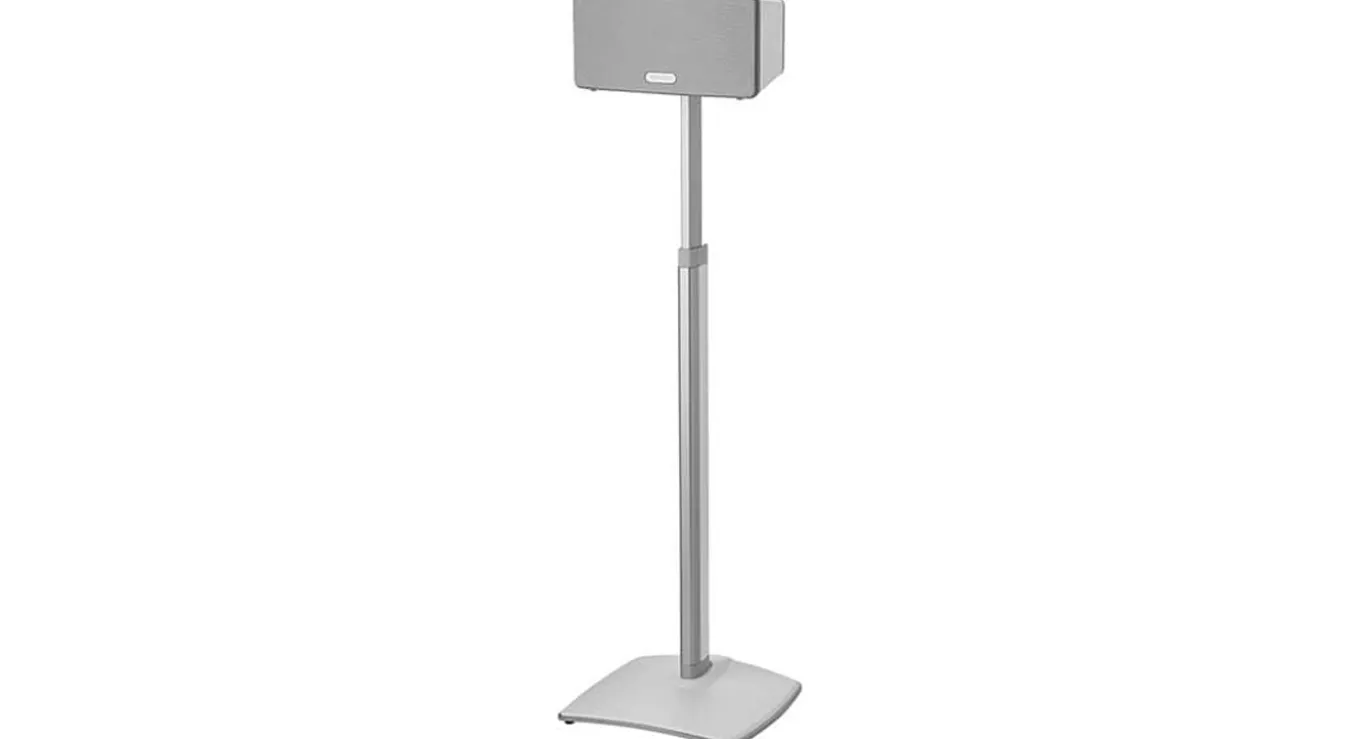 Sanus Verstelbare vloerstandaard voor Sonos One, Play:1 & Play:3 Wit (WSSA1-W2)