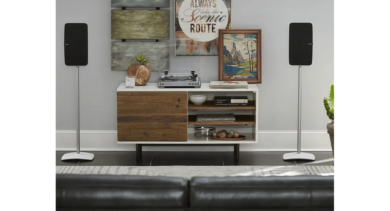 Sanus Vloerstandaard voor Sonos Play:5 Gen2 Wit (WSS51-W2)