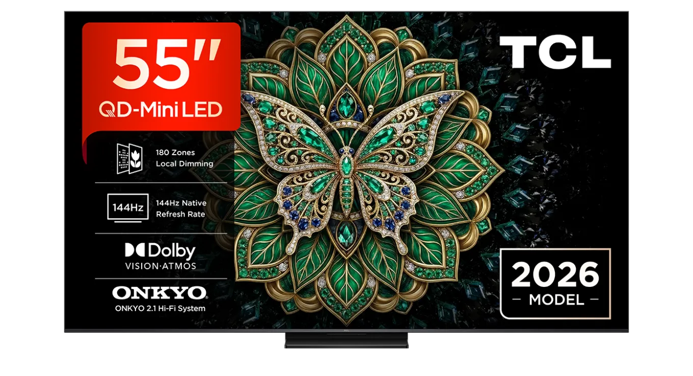 TCL 55C6K Pro - 55" QD Mini-LED (2026)
