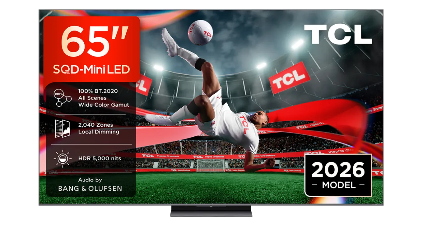 TCL 65C8L - 65" SQD Mini-LED (2026)