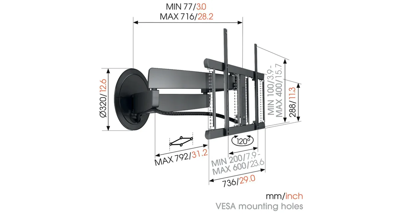 Vogel's TVM 7655 Designmount