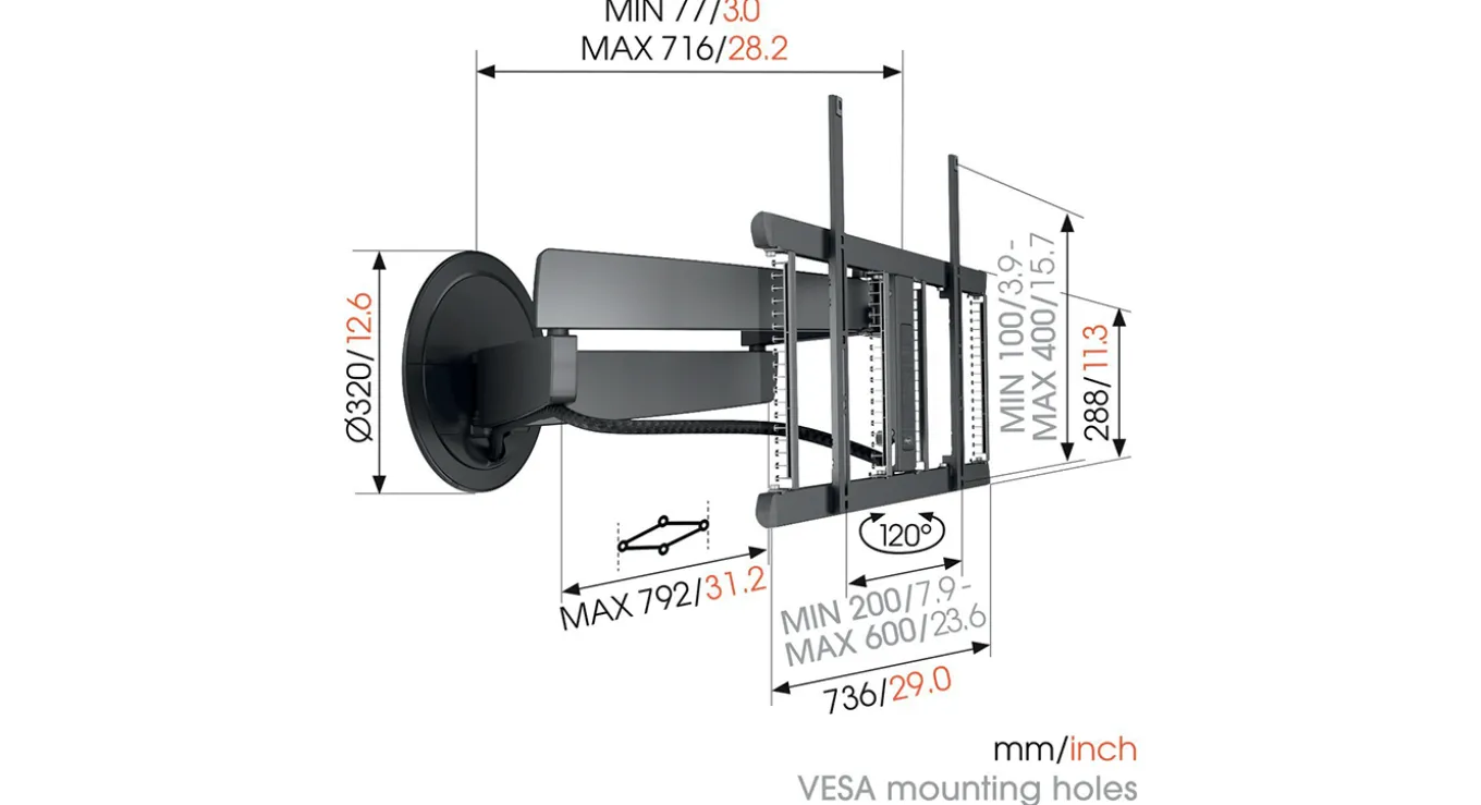 Vogel's TVM 7675 Motionmount